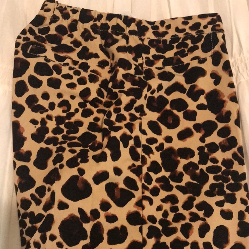 Isaac Mizrahi 24/7 pants 2 regular Animal print
